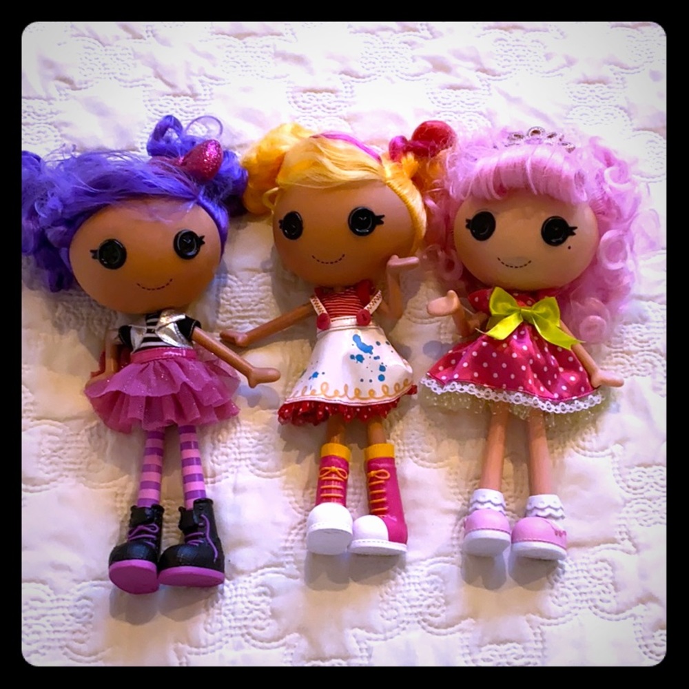 Lalaloopsy Dolls set of 3